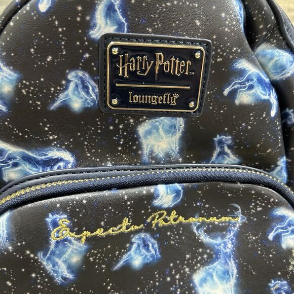Loungefly Harry Potter Expecto Patronus All Over Print Womens Backpack Purse main image 5